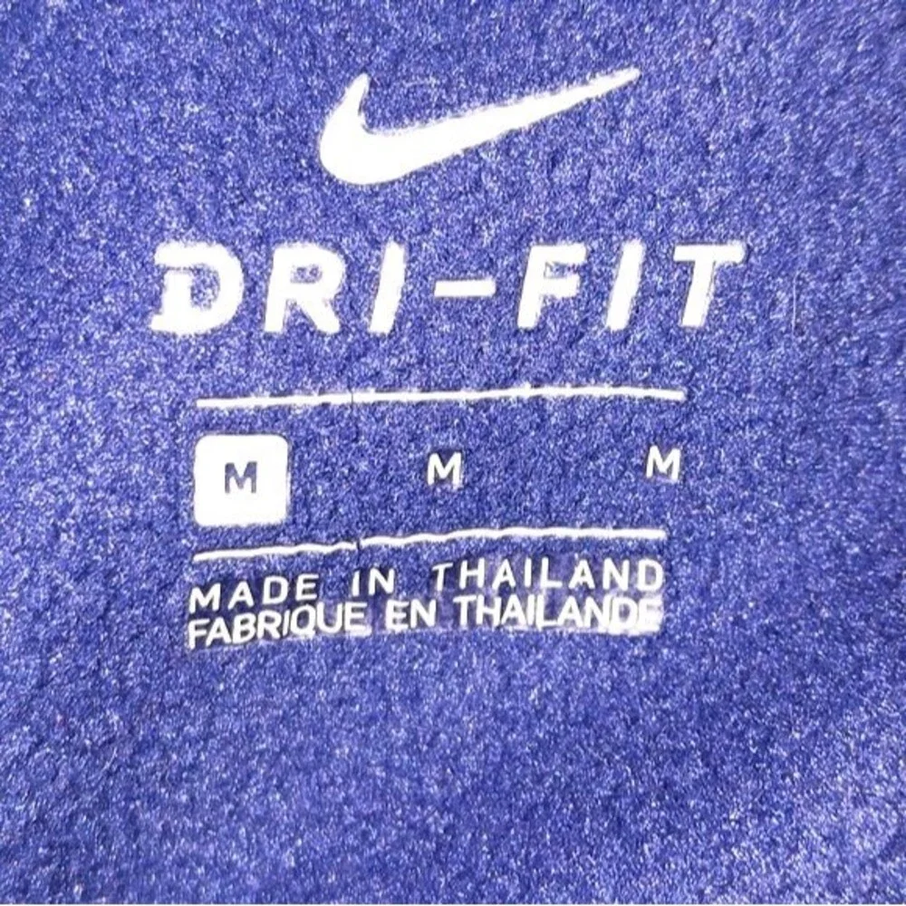 Nike Dri-Fit Purple-Blue Fleece Long Sleeve‎ Hoodie Size M